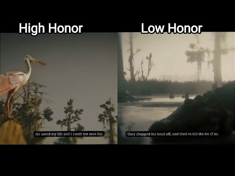 High Honor Vs Low Honor Arthur Reacts to Kieran's Death - Red Dead Redemption 2