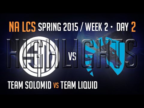 TSM vs Team Liquid (Highlights) Season 5 NA LCS Week 2 Day 2 Game 3 Spring Split 2015 TSM vs TL