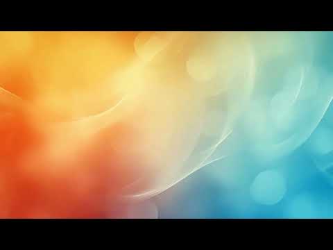 Translucent flowing orange blue gradient curves 4K | Motion Background Loop