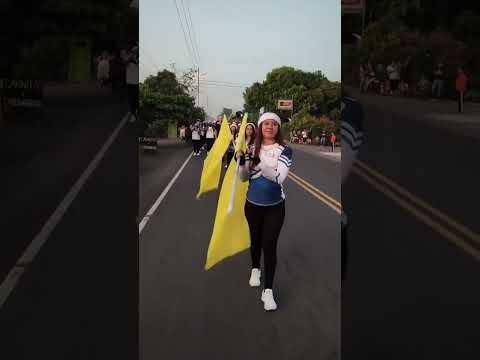 Jaguares CEP Guatemala en el desfile navideño en Aldea Ceiba Amelia, La Gomera, Escuintla.