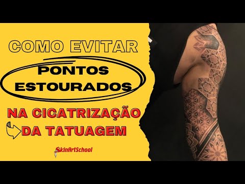 Como fazer a técnica de pontilhismo na tatuagem
