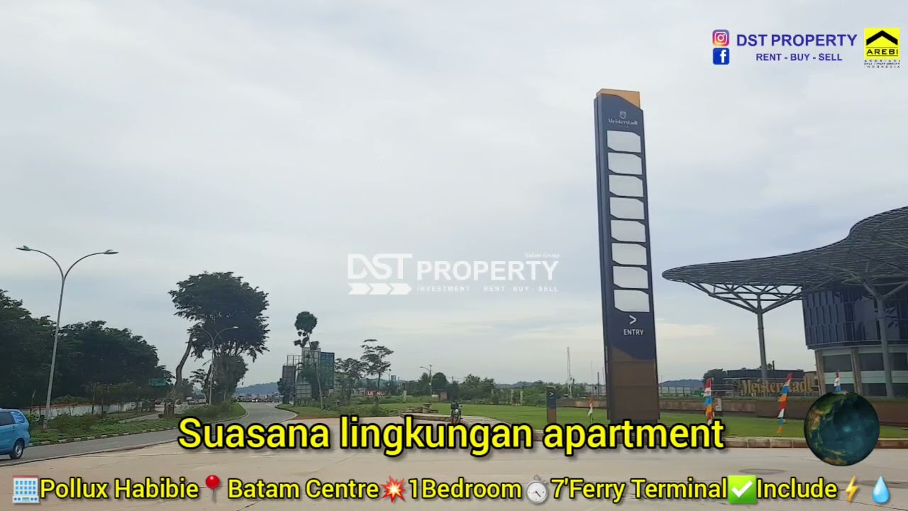 Apartment Pollux Habibie 1 Bedroom Sea View