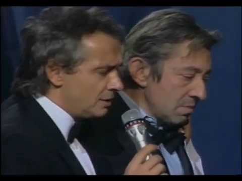 Hommage à Serge Gainsbourg « La javanaise » Les Victoires de la musique 1990