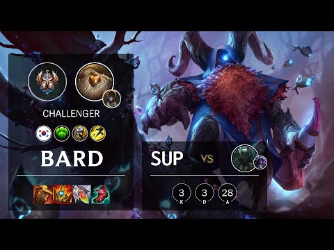 Bard Support vs Pyke - KR Challenger Patch 11.23