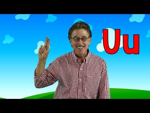 Letter U | Sing and Learn the Letters of the Alphabet | Learn the Letter U | Jack Hartmann