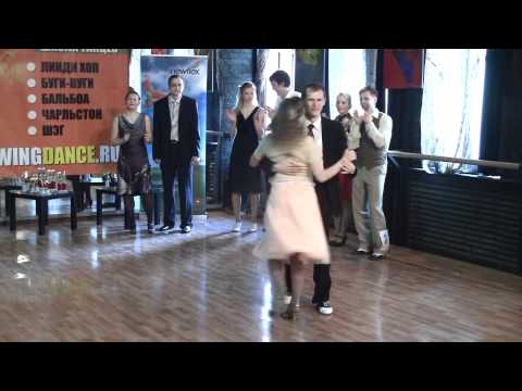 Balboa Debut - Couple #4 - Russian Open Swing Dance Championship 2011