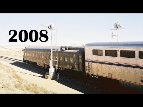 Amtrak Southwest Chief with Private Car, December 29, 2008