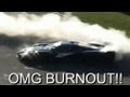 Michael Schumacher in Ferrari FXX Burnouts & Accelerations!!