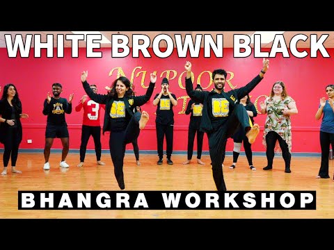 WHITE BROWN BLACK WORKSHOP | AVVY SRA | KARAN AUJLA | BHANGRA EMPIRE