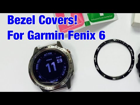 Video Short: Bezel Covers! For Garmin Fenix 6 and CrossFit/HIIT Training FitGearHunter.com