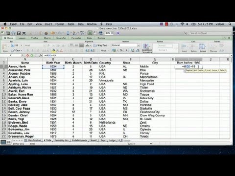 Building "If-Then" Statements in Excel : Advanced Microsoft Excel