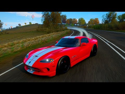 DODGE VIPER GTS ACR NO GOLIAS SEM FREIO - Forza Horizon 4 - GamePlay
