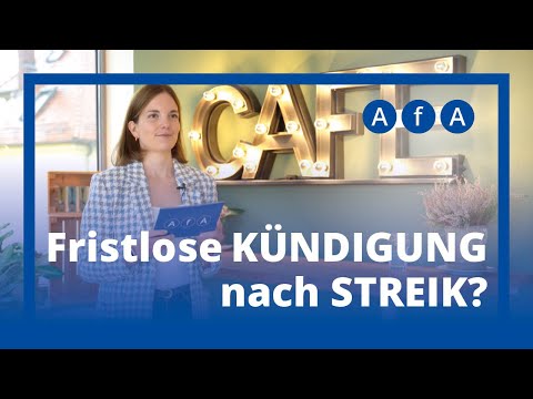 AfA-Update: Gorillas – Fristlose Kündigung nach Streik?
