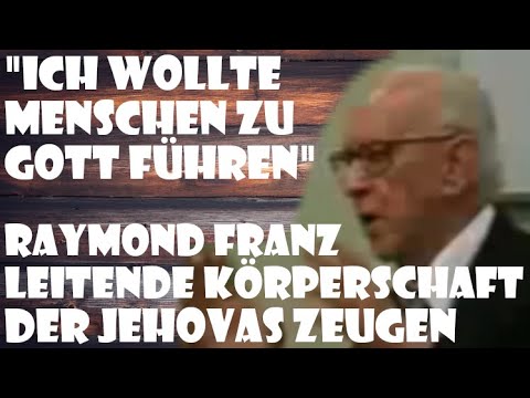 Interview Raymond Franz - German first publication and other treasures from the Watchtower Library