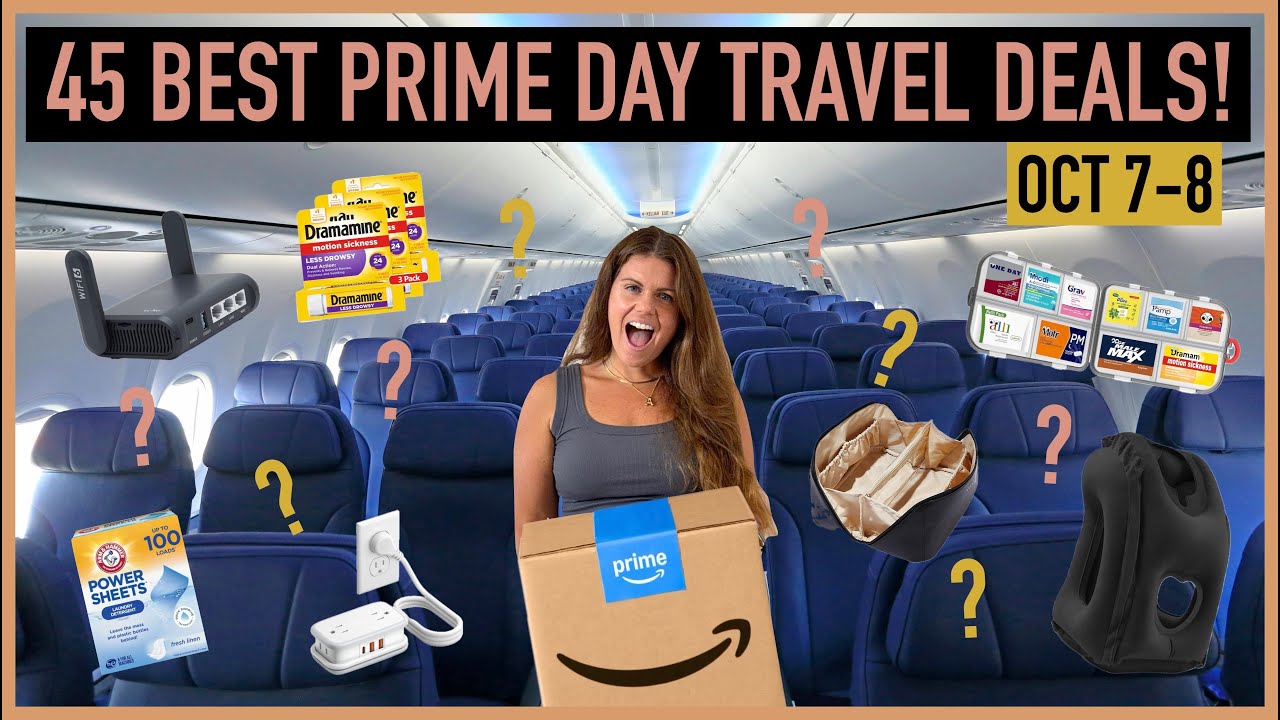 Best Amazon Prime Day Deals for Travelers 2025