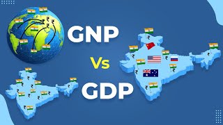 GNP VS GDP | What Is GNP and GDP? | Difference Between GNP and GDP
