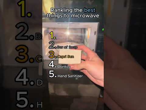 Ranking the best things to microwave part 2. 🤯