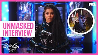 Unmasked Interview: Firefly / Teyana Taylor | Season 7 Ep. 11 | THE MASKED SINGER