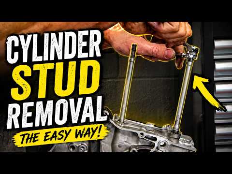Don't WRECK Your CASES (Cylinder Stud / Exhaust Stud Removal)