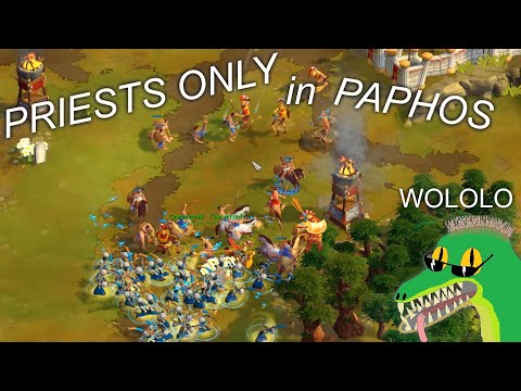 Priest ONLY in Legendary Recapturing Paphos - Babylonians - Age of Empires Online Project Celeste