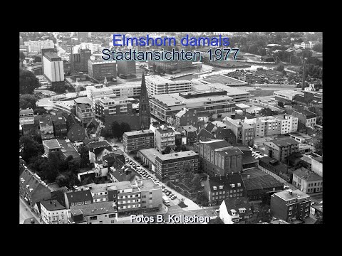 Elmshorn then: City views 1977 / Photos B. Kollschen