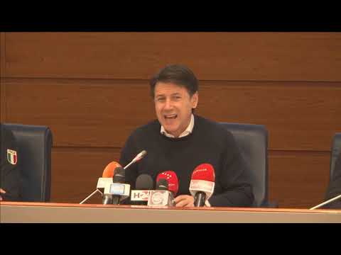 Conferenza stampa 22 febbraio 2020 ore 23.15 – Coronavirus