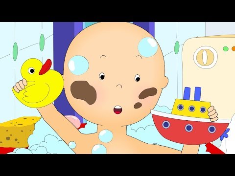 Caillou en Español | Caillou Toma un Baño | Dibujos Infantiles Capitulos Completos