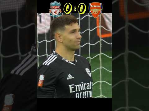 alisson 🇧🇷 🆚 🇦🇷 martinez ( Liverpool vs arsenal ) penalty shootout 