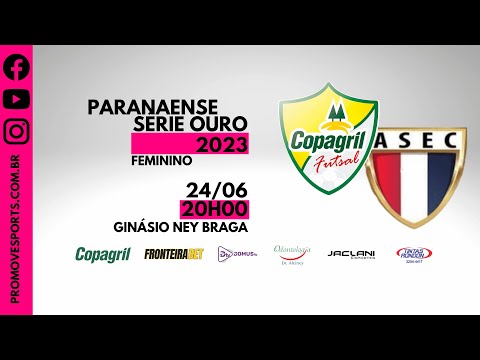 Copagril Futsal x Asec Cantagalo - Paranaense de Futsal Série Ouro feminino