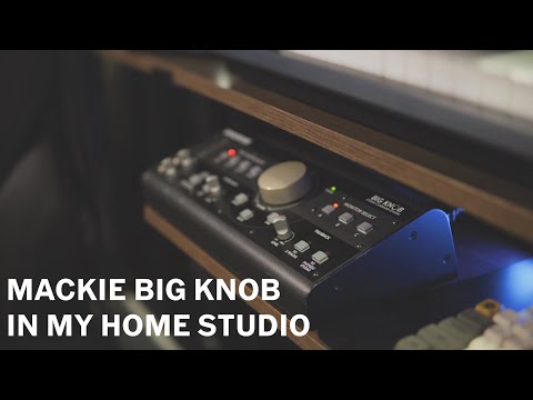 Mackie Big Knob Studio Monitor Controller - Black image 4