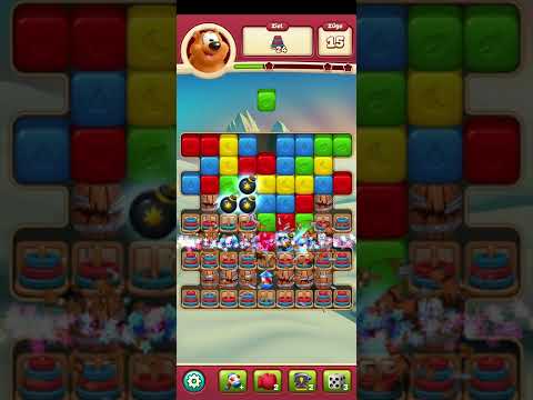 Toon blast Level 2390 no booster 3 stars