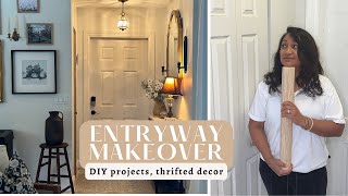 Thrifted Decor Hacks for a Stunning DIY Entryway Makeover