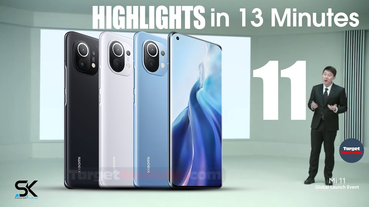 Xiaomi Mi 11 Official (2021) Live Launch Event 'Highlights' in 13 Minutes