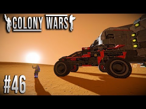 Space Engineers - Colony WARS! - Ep #46 - LANDING on the PLANET!