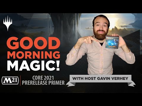 What's Inside a Core Set 2021 Prerelease Pack? | Good Morning Magic | Prerelease Primer