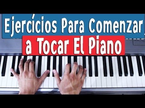 El Mejor Ejercicio Para Comenzar a Aprender Piano - Ejercicio Fácil De Digitación Para Principiantes