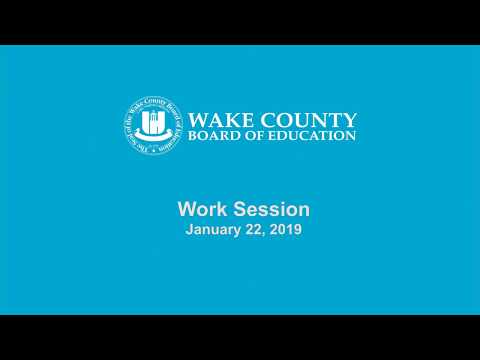 Work Session 1-22-19