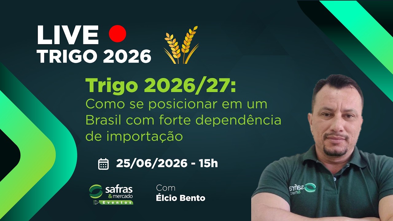 Trigo 2026/27 - Como se posicionar em um Brasil com forte dependência de importação