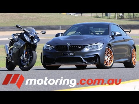 BMW M4 GTS v S 1000 RR Track Test