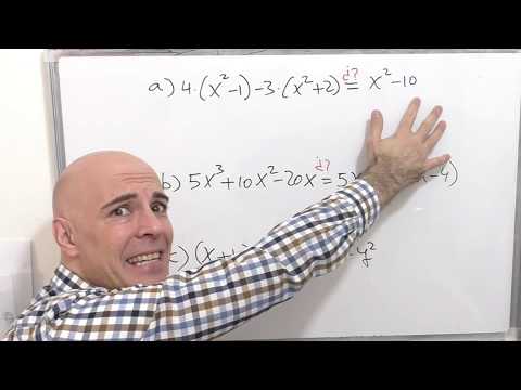EXPRESIONES ALGEBRAICAS EQUIVALENTES