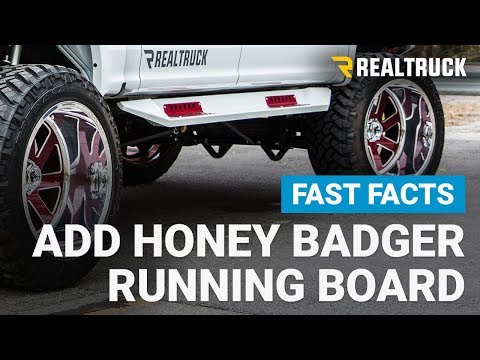 Honey Badger Running Boards Fast Facts