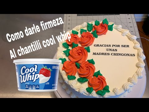 HOW TO GIVE FIRSTNESS TO CHANTILLI COOL WHIP