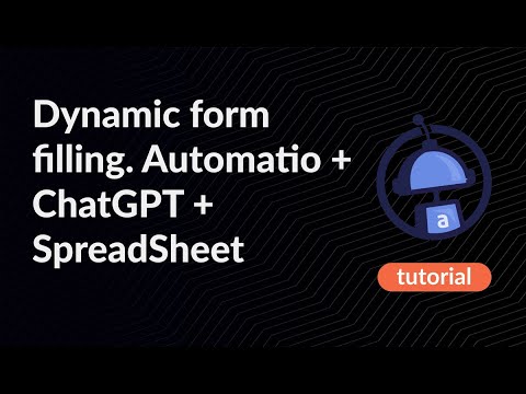 Dynamic Form Submission: ChatGPT-Powered Bot with Google Sheet Integration via Automatio