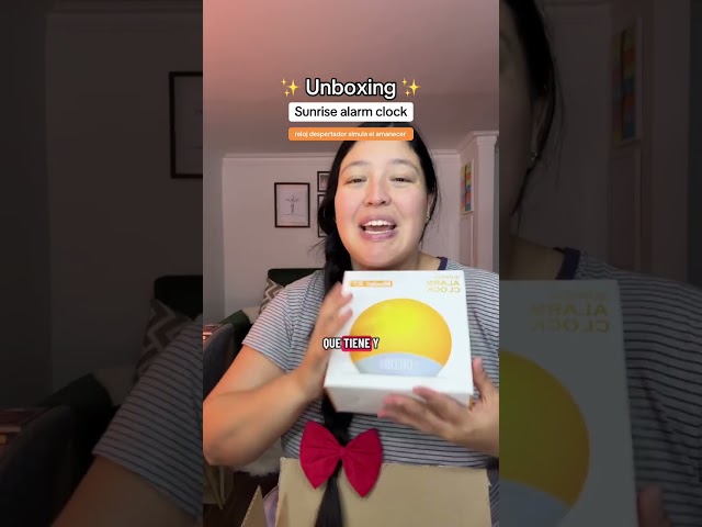 Vídeo relacionado con smartia - despertador inteligente Modelo 2025 Pro, despertador digital con APP Programable, despertador solar y 20 sonidos de naturaleza, alarma con luz de amanecer, reloj despertador digital
