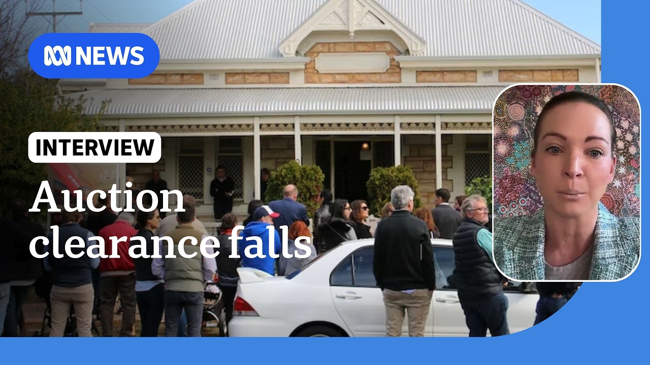 Auction clearance rates fall to 2022 housing downturn levels | ABC NEWS
