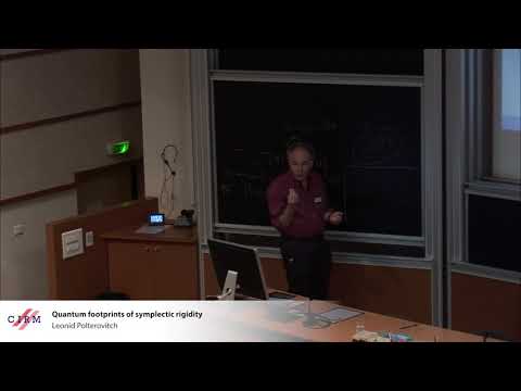Leonid Polterovich: Quantum footprints of symplectic rigidity