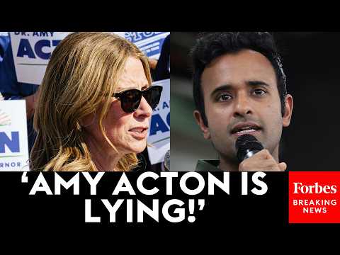 Forbes: BREAKING: Vivek Ramaswamy Doubles Down On Controversial Attack Ad Against Amy Acton