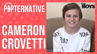 Cameron Crovetti talks about playing Homelander's son in The Boys, Big Little Lies and more! video