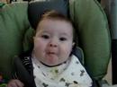 Gavin Eating Sour Apples