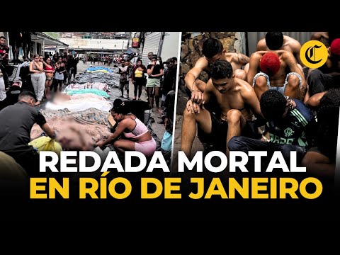 Brasil: megaoperativo policial en favelas de Río de Janeiro deja al menos 64 muertos | El Comercio